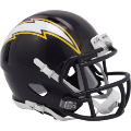 Helmets, Mini Helmets: Los Angeles Chargers NFL Mini Speed Football Helmet <i>2025 Alternate On-Fi...