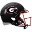 Georgia Bulldogs SpeedFlex Football Helmet <i>Black</i>