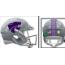 Kansas State Wildcats Speed Football Helmet <b>Dublin</b>