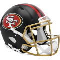 Helmets, Full Size Helmet: San Francisco 49ers Speed Football Helmet <B>2025 Rivalries</B>