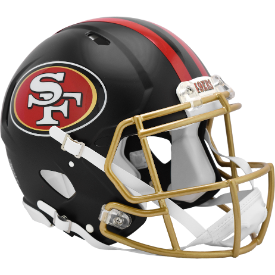 San Francisco 49ers Speed Football Helmet <i>2025 Rivalries</i>