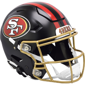 San Francisco 49ers SpeedFlex Football Helmet <B>2025 Rivalries</B>