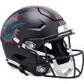 Helmets, Full Size Helmet: Miami Dolphins SpeedFlex Football Helmet <B>2025 Rivalries</B>