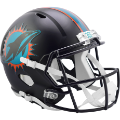 Helmets, Full Size Helmet: Miami Dolphins Speed Replica Football Helmet <B>2025 Rivalries</B>