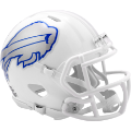 Helmets, Mini Helmets: Buffalo Bills NFL Mini Speed Football Helmet <B>2025 Rivalries</B>
