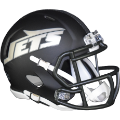 Helmets, Mini Helmets: New York Jets NFL Mini Speed Football Helmet <B>2025 Rivalries</B>