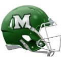 Helmets, Mini Helmets: Marshall Thundering Herd NCAA Mini Speed Football Helmet <b>Flat Green</b>
