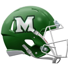 Marshall Thundering Herd NCAA Mini Speed Football Helmet <b>Flat Green</b>