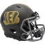 Cincinnati Bengals NFL Mini Speed Football Helmet <B>SALUTE TO SERVICE 4</B>