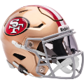 Helmets, Mid Size Helmets: San Francisco 49ers Mid Sized SpeedFlex Helmet <B>NEW</B>