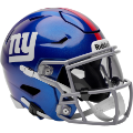 Helmets, Mid Size Helmets: New York Giants Mid Sized SpeedFlex Helmet <B>NEW</B>