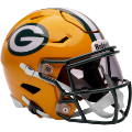 Helmets, Mid Size Helmets: Green Bay Packers Mid Sized SpeedFlex Helmet <B>NEW</B>