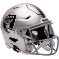 Helmets, Mid Size Helmets: Las Vegas Raiders Mid Sized SpeedFlex Helmet <B>NEW</B>