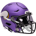 Helmets, Mid Size Helmets: Minnesota Vikings Mid Sized SpeedFlex Helmet <B>NEW</B>