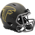 Helmets, Mini Helmets: Atlanta Falcons NFL Mini Speed Football Helmet <B>SALUTE TO SERVICE 4</B>