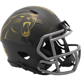 Carolina Panthers NFL Mini Speed Football Helmet <B>SALUTE TO SERVICE 4</B>