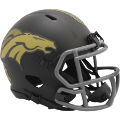 Helmets, Mini Helmets: Denver Broncos NFL Mini Speed Football Helmet <B>SALUTE TO SERVICE 4</B>