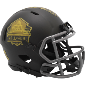 Hall of Fame Mini Speed Football Helmet <B>SALUTE TO SERVICE 4</B>