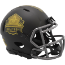 Hall of Fame Mini Speed Football Helmet <B>SALUTE TO SERVICE 4</B>