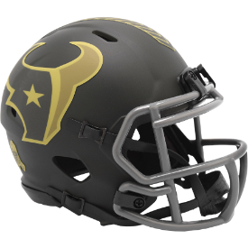 Houston Texans NFL Mini Speed Football Helmet <B>SALUTE TO SERVICE 4</B>