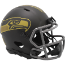 Seattle Seahawks NFL Mini Speed Football Helmet <B>SALUTE TO SERVICE 4</B>