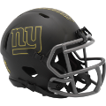 Helmets, Mini Helmets: New York Giants NFL Mini Speed Football Helmet <B>SALUTE TO SERVICE 4</B>