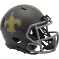 Helmets, Mini Helmets: New Orleans Saints NFL Mini Speed Football Helmet <B>SALUTE TO SERVICE 4</B...