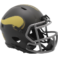 Helmets, Mini Helmets: Minnesota Vikings NFL Mini Speed Football Helmet <B>SALUTE TO SERVICE 4</B>