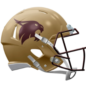North Texas Bobcats NCAA Mini Speed Football Helmet