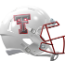 Texas Tech Red Raiders Speed Football Helmet <B>Galvanised</B>