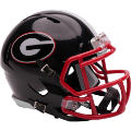 Helmets, Mini Helmets: Georgia Bulldogs NCAA Mini Speed Football Helmet <i>Black</i>