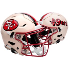 San Francisco 49ers Speed Replica Football Helmet <B>RETRO </B>