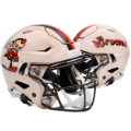 Helmets, Mini Helmets: Cleveland Browns Speed Mini Football Helmet <B>RETRO</B>