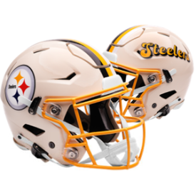 Pittsburgh Steelers Speed Football Helmet <B>RETRO</B>
