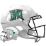 Hawaii Warriors NCAA Mini Speed Football Helmet <B>White</B>