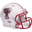 Texas Tech Red Raiders NCAA Mini Speed Football Helmet <B>Galvanised</B>