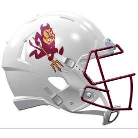 Arizona State Sun Devils Speed Replica Football Helmet <i>Sparky 2025</i>
