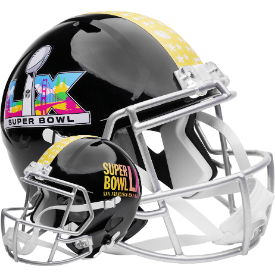 Super Bowl 60 Speed Replica Helmet