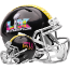Super Bowl 60 Mini Speed Football Helmet