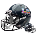 Seattle Seahawks Speed Football Helmet <B>SUPER BOWL 60 CHAMPIONS</B>