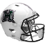 Hawaii Warriors Speed Replica Football Helmet <B>White</B>