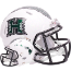 Hawaii Warriors NCAA Mini Speed Football Helmet <B>White</B>