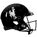 Helmets, Mini Helmets: Wyoming Cowboys NCAA Mini Speed Football Helmet <i>Black</I>