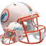 Miami Dolphins Speed Football Helmet <B>RETRO</B>