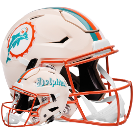 Miami Dolphins SpeedFlex Football Helmet <B>RETRO</B>