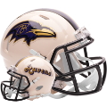 Helmets, Mini Helmets: Baltimore Ravens Speed Mini Football Helmet <B>RETRO</B>