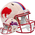 Helmets, Full Size Helmet: Buffalo Bills Speed Football Helmet <B>RETRO</B>