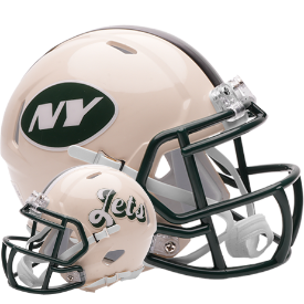 New York Jets Speed Mini Football Helmet <B>RETRO</B>