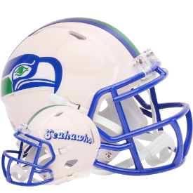 Seattle Seahawks Speed Mini Football Helmet <B>RETRO</B>