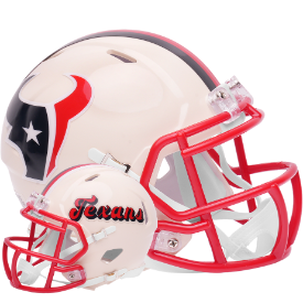 Houston Texans Speed Mini Football Helmet <B>RETRO</B>